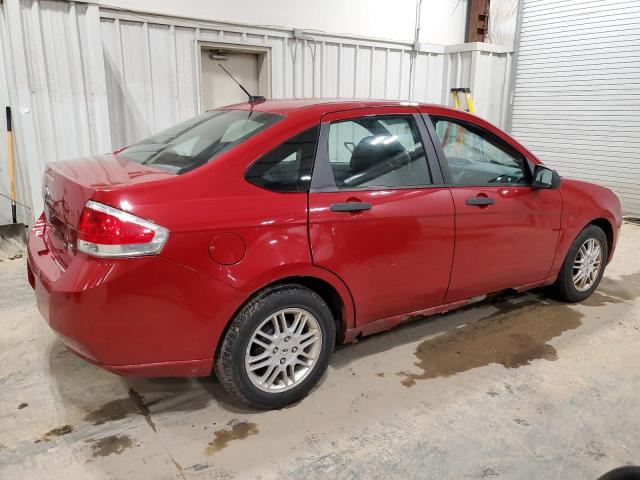 1FAHP3FN3AW201317 - 2010 FORD FOCUS SE RED photo 3