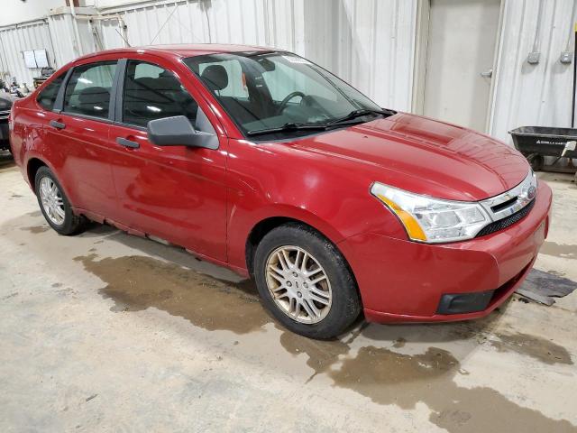 1FAHP3FN3AW201317 - 2010 FORD FOCUS SE RED photo 4