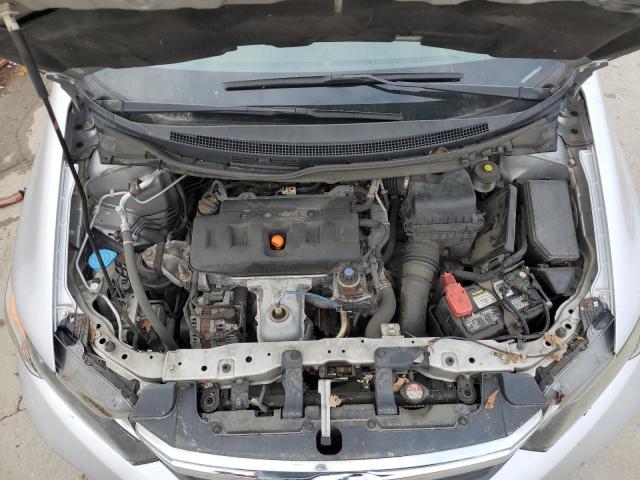 19XFB2F80CE019253 - 2012 HONDA CIVIC EX SILVER photo 11