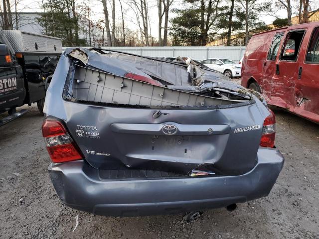 JTEEP21A270228544 - 2007 TOYOTA HIGHLANDER SPORT BLUE photo 6