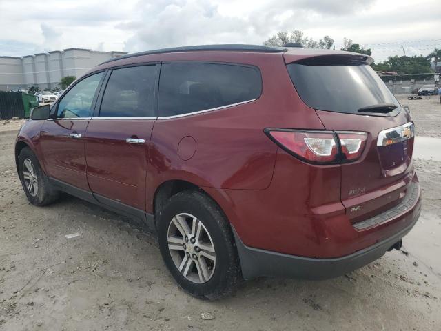 1GNKVHKDXGJ188384 - 2016 CHEV TRAVERSE LT 勃艮第红 照片 2