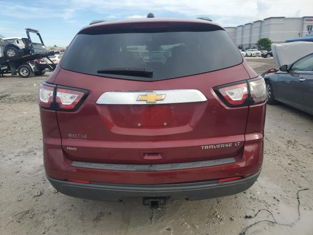 1GNKVHKDXGJ188384 - 2016 CHEV TRAVERSE LT 勃艮第红 照片 6
