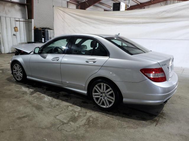 WDDGF81X68F108774 - 2008 MERCEDES-BENZ C 300 4MATIC SILVER photo 2