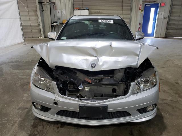 WDDGF81X68F108774 - 2008 MERCEDES-BENZ C 300 4MATIC SILVER photo 5