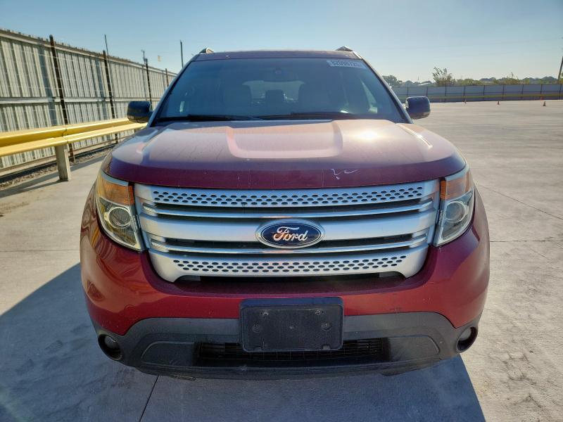 1FM5K7D82DGA25578 - 2013 FORD EXPLORER XLT أحمر صورة 5