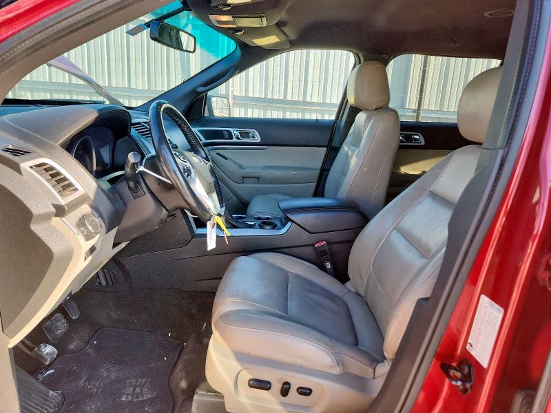 1FM5K7D82DGA25578 - 2013 FORD EXPLORER XLT أحمر صورة 7