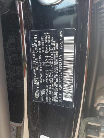 KM8JFCA14PU093180 - 2023 HYUNDAI TUCSON SEL CONVENIENCE BLACK photo 14