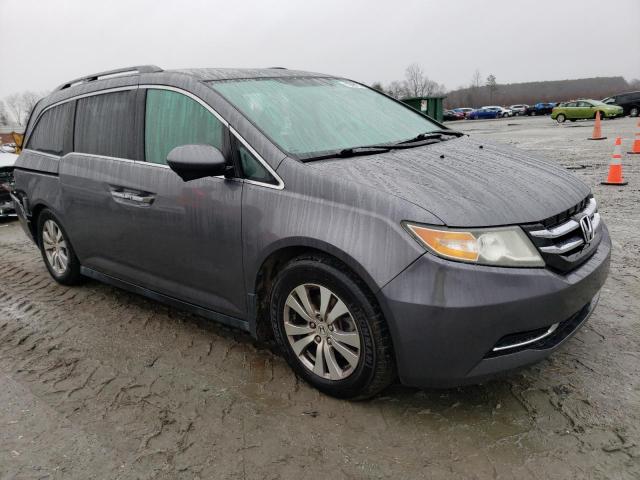 5FNRL5H4XEB015469 - 2014 HONDA ODYSSEY EX GRAY photo 4