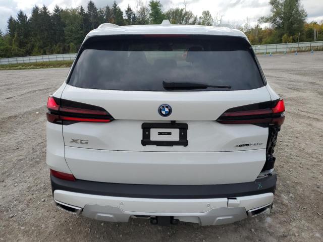 5UX43EU04R9U28192 - 2024 BMW X5 XDRIVE50E WHITE photo 6