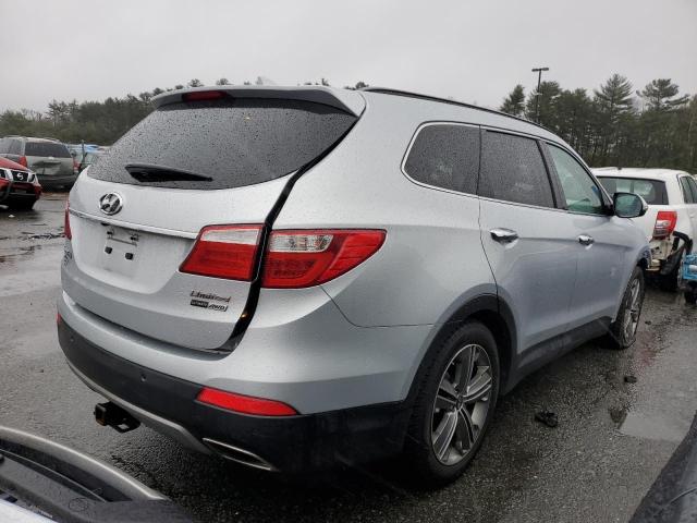 KM8SRDHF8FU097508 - 2015 HYUNDAI SANTA FE GLS SILVER photo 3