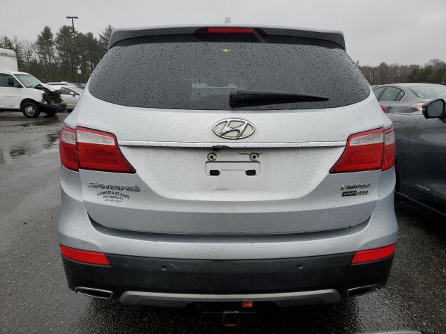 KM8SRDHF8FU097508 - 2015 HYUNDAI SANTA FE GLS SILVER photo 6