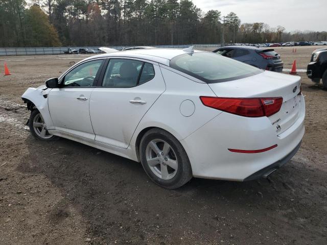 KNAGM4A75F5570445 - 2015 KIA OPTIMA LX WHITE photo 2