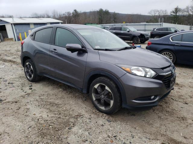 3CZRU6H51JM704313 - 2018 HONDA HR-V EX GRAY photo 4