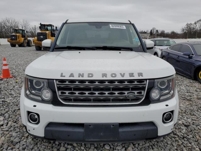 SALAG2V63GA835225 - 2016 LAND ROVER LR4 HSE WHITE photo 5