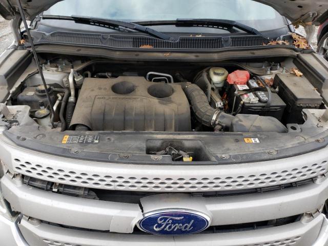 1FM5K7B9XDGC45868 - 2013 FORD EXPLORER SILVER photo 12