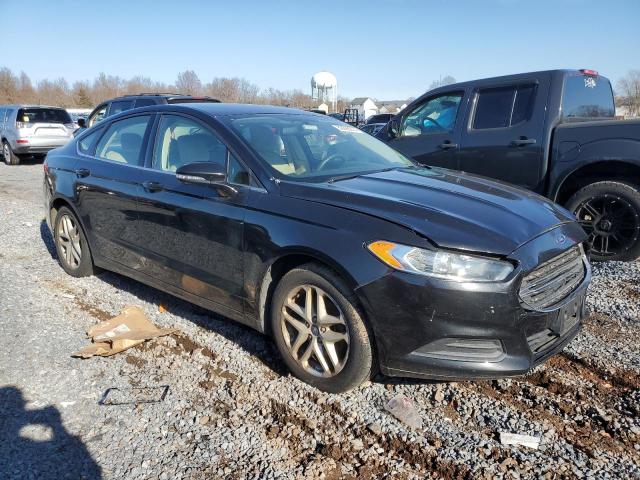 3FA6P0H73ER208569 - 2014 FORD FUSION SE BLACK photo 4