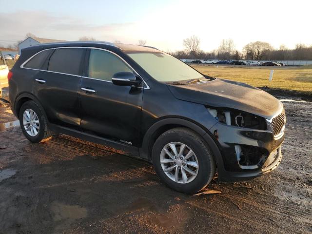 5XYPGDA51HG330098 - 2017 KIA SORENTO LX BLACK photo 4