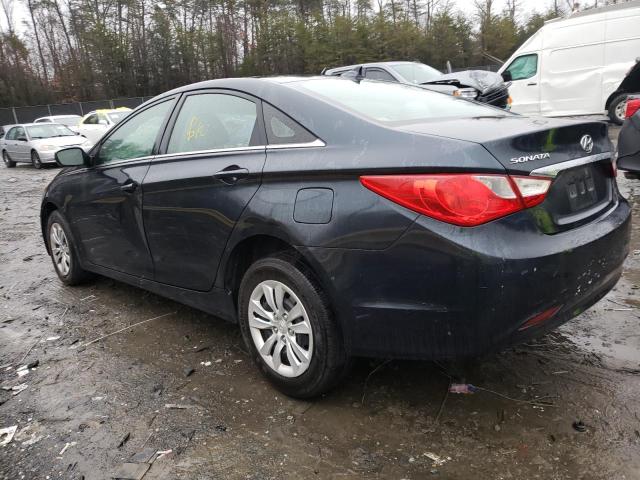 5NPEB4AC5CH491771 - 2012 HYUNDAI SONATA GLS BLUE photo 2