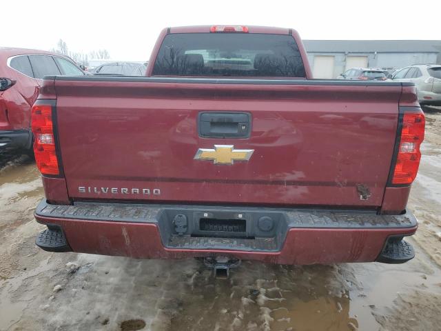 1GCVKREC1HZ293308 - 2017 CHEVROLET SILVERADO K1500 LT RED photo 6