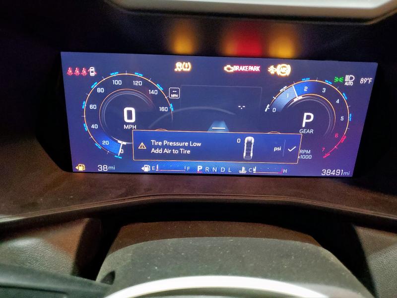 1GCGSBEC6R1225635 - 2024 CHEVROLET COLORADO BLACK photo 9