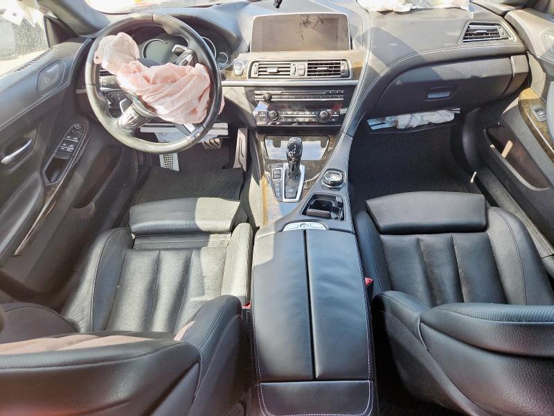 WBA6D2C53HGT66374 - 2017 BMW 640 XI GRAN COUPE BLACK photo 8