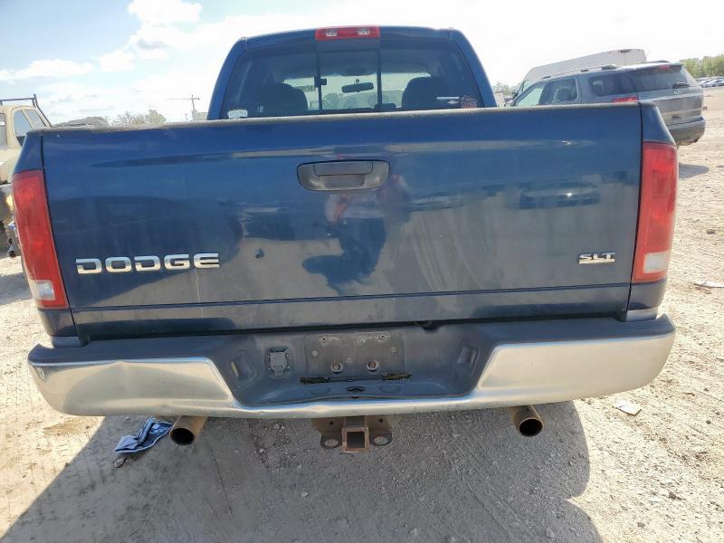 1D7HA18D04J265617 - 2004 DODGE RAM 1500 ST BLUE photo 6