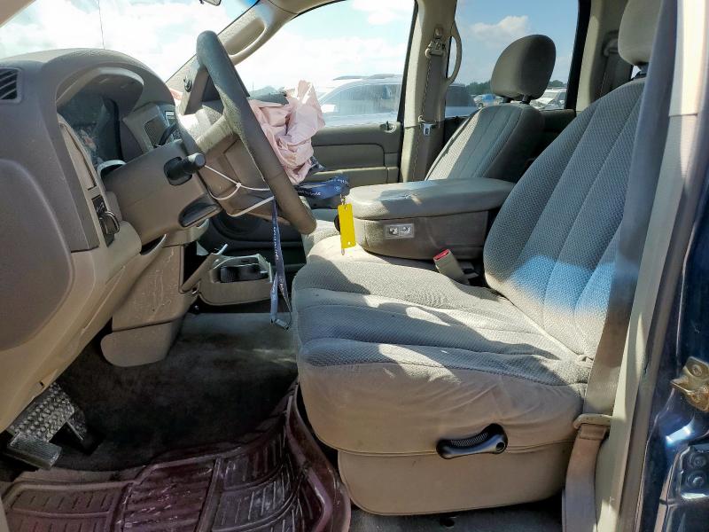 1D7HA18D04J265617 - 2004 DODGE RAM 1500 ST BLUE photo 7