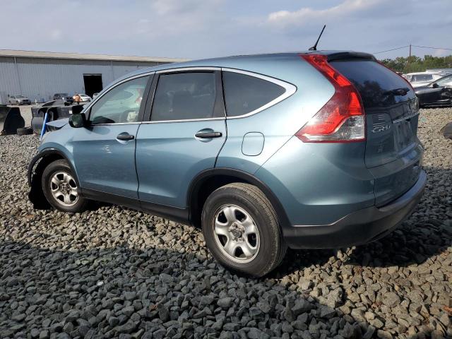 5J6RM4H36DL077486 - 2013 HONDA CR-V LX TURQUOISE photo 2