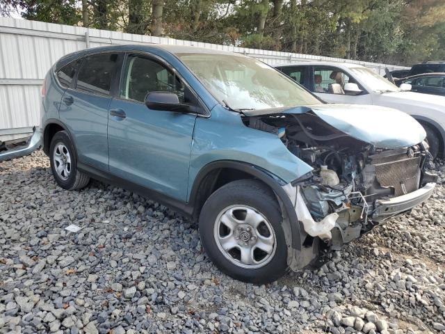 5J6RM4H36DL077486 - 2013 HONDA CR-V LX TURQUOISE photo 4