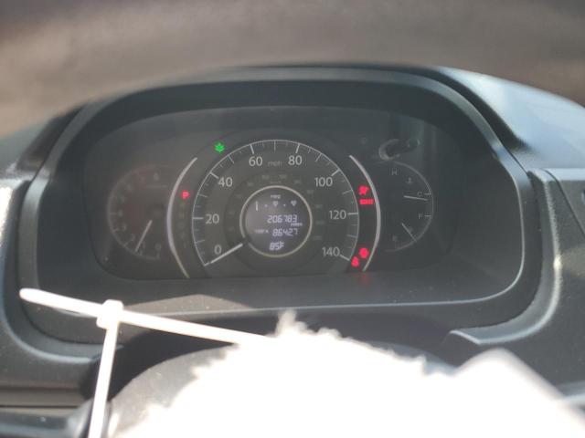 5J6RM4H36DL077486 - 2013 HONDA CR-V LX TURQUOISE photo 9