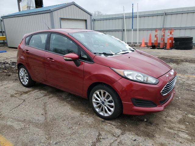 3FADP4EJ1EM200188 - 2014 FORD FIESTA SE BURGUNDY photo 4