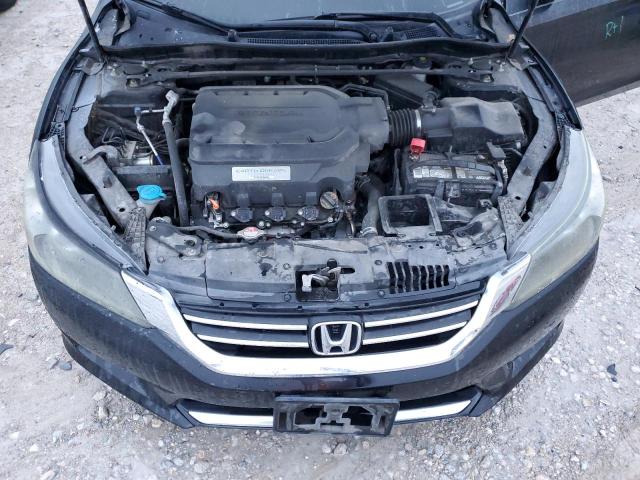 1HGCR3F8XEA020731 - 2014 HONDA ACCORD EXL BLACK photo 11