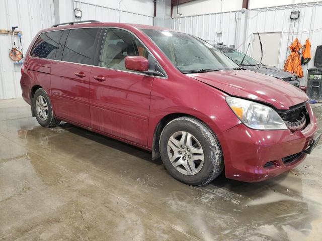 5FNRL38496B401239 - 2006 HONDA ODYSSEY EX RED photo 4