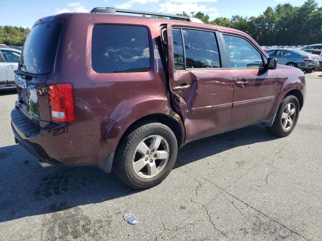 5FNYF4H54BB038778 - 2011 HONDA PILOT EXL ბურგუნდია ფოტო 3