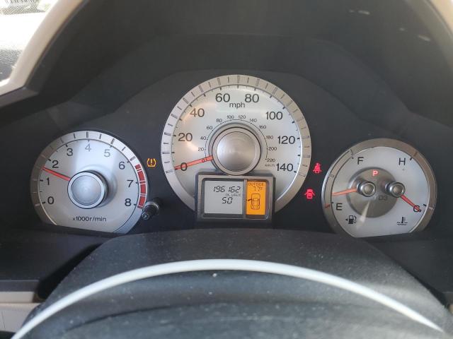 5FNYF4H54BB038778 - 2011 HONDA PILOT EXL ბურგუნდია ფოტო 9