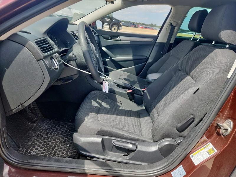 1VWAP7A3XDC137711 - 2013 VOLKSWAGEN PASSAT S Bordeaux photo 7