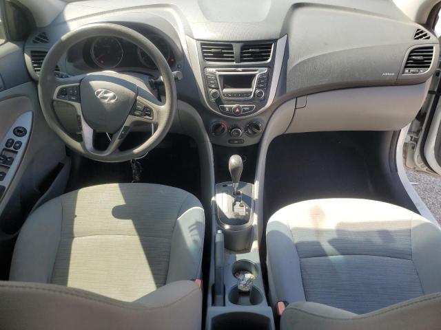 KMHCT4AE3GU060889 - 2016 HYUNDAI ACCENT SE WHITE photo 8