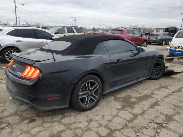 1FATP8UH8J5125166 - 2018 FORD MUSTANG BLACK photo 3