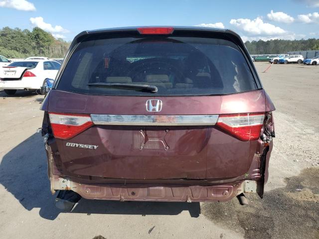 5FNRL5H45BB021286 - 2011 HONDA ODYSSEY EX BURGUNDY photo 6