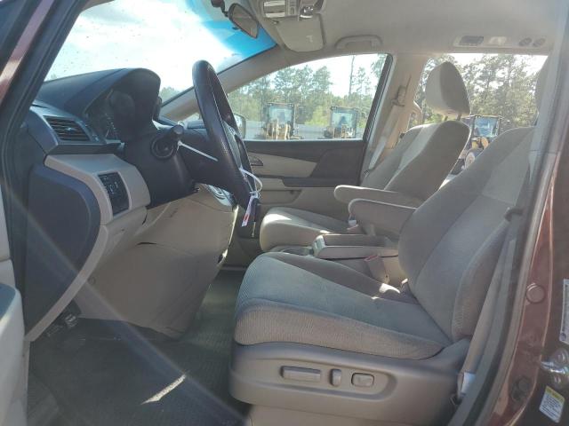 5FNRL5H45BB021286 - 2011 HONDA ODYSSEY EX BURGUNDY photo 7