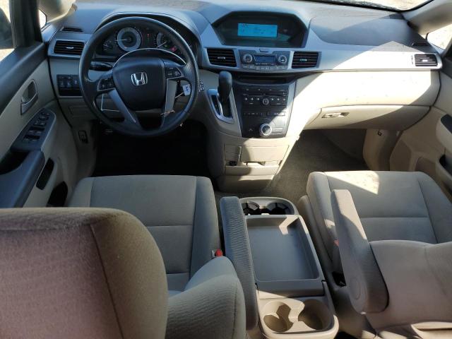 5FNRL5H45BB021286 - 2011 HONDA ODYSSEY EX BURGUNDY photo 8