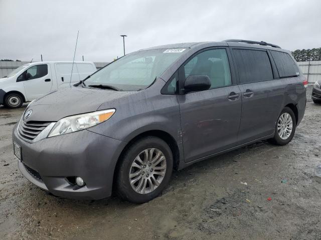 5TDYK3DC6BS073053 - 2011 TOYOTA SIENNA XLE GRAY photo 1