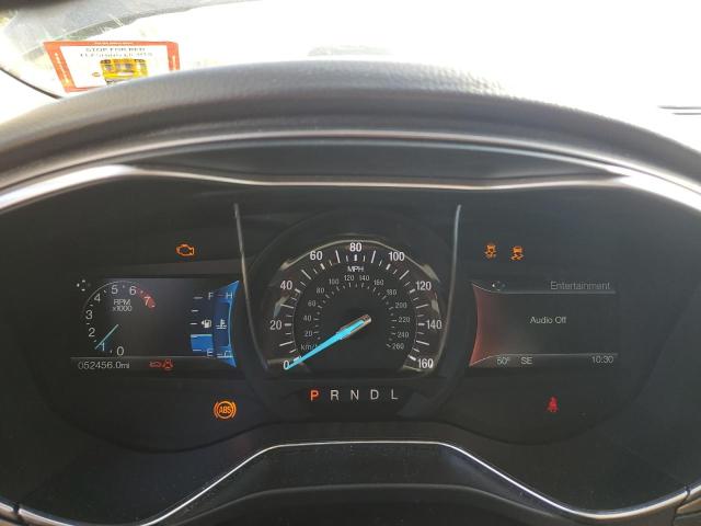 3FA6P0H73HR208379 - 2017 FORD FUSION SE GRAY photo 9