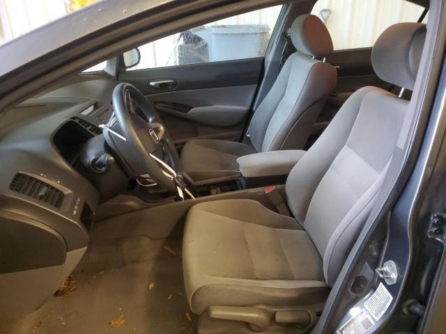 19XFA1E54AE047431 - 2010 HONDA CIVIC LX GRAY photo 7