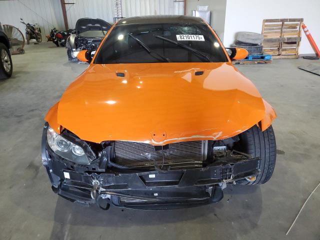 WBSKG9C5XDJ593469 - 2013 BMW M3 ORANGE photo 5