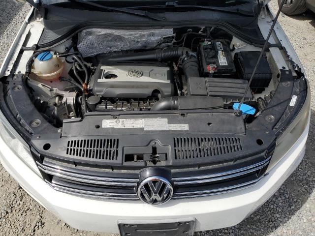WVGAV7AX8CW607156 - 2012 VOLK TIGUAN S WHITE photo 12