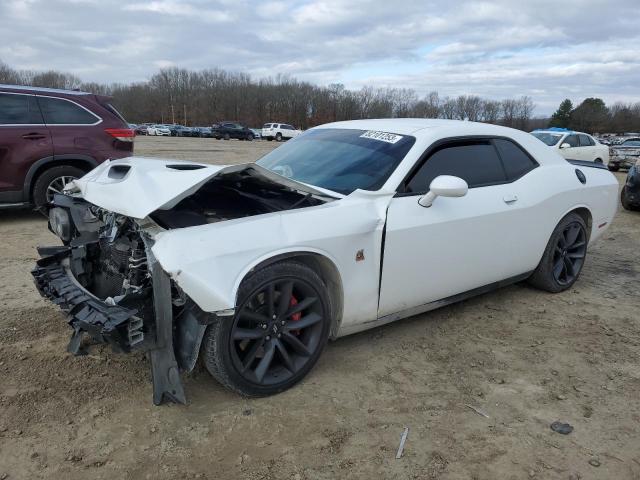 2C3CDZFJ7KH509432 - 2019 DODGE CHALLENGER R/T SCAT PACK WHITE photo 1