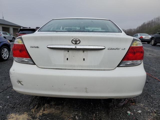 4T1BE30K55U623428 - 2005 TOYOTA CAMRY LE WHITE photo 6