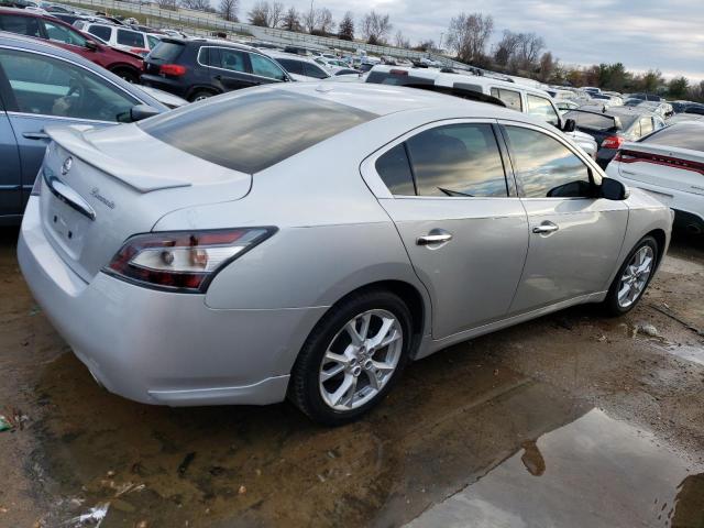 1N4AA5AP0DC829834 - 2013 NISSAN MAXIMA S SILVER photo 3