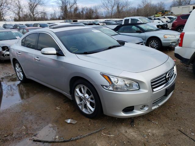 1N4AA5AP0DC829834 - 2013 NISSAN MAXIMA S SILVER photo 4